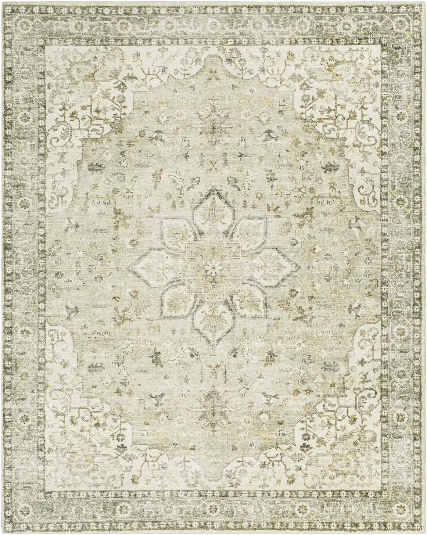 Crondall Sage Traditional Area Rug by Boutique Rugs