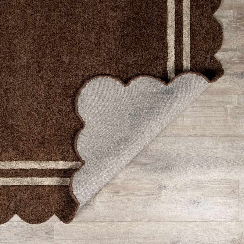 Chogan Chocolate Brown Area Rug by Boutique Rugs