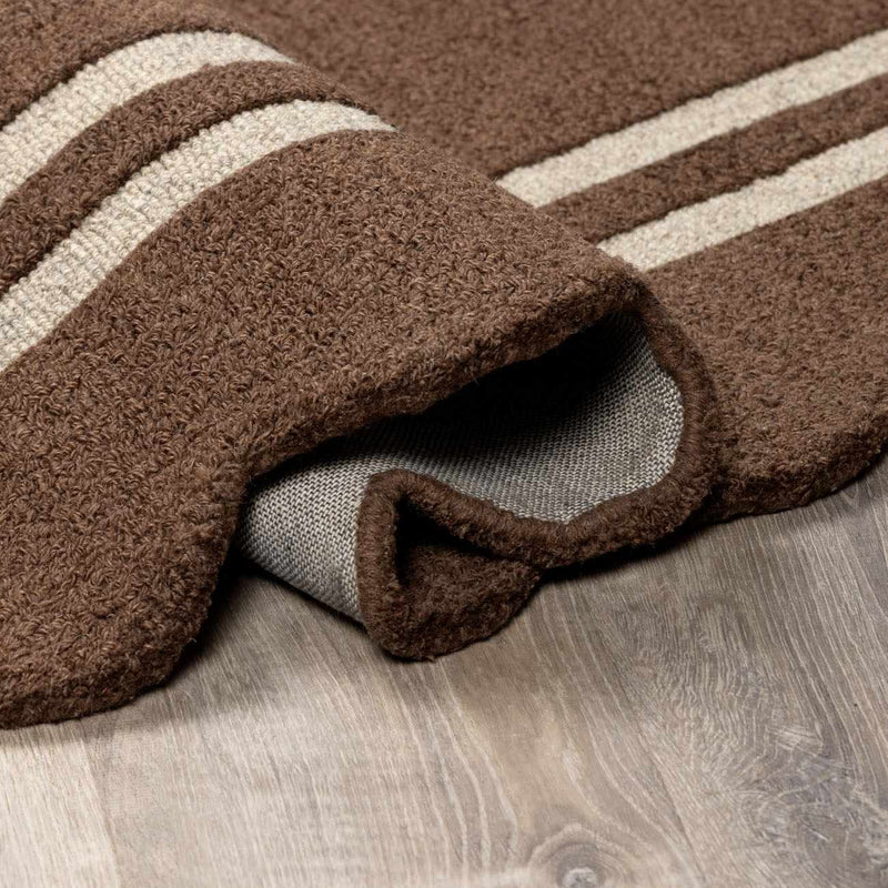 Chogan Chocolate Brown Area Rug by Boutique Rugs