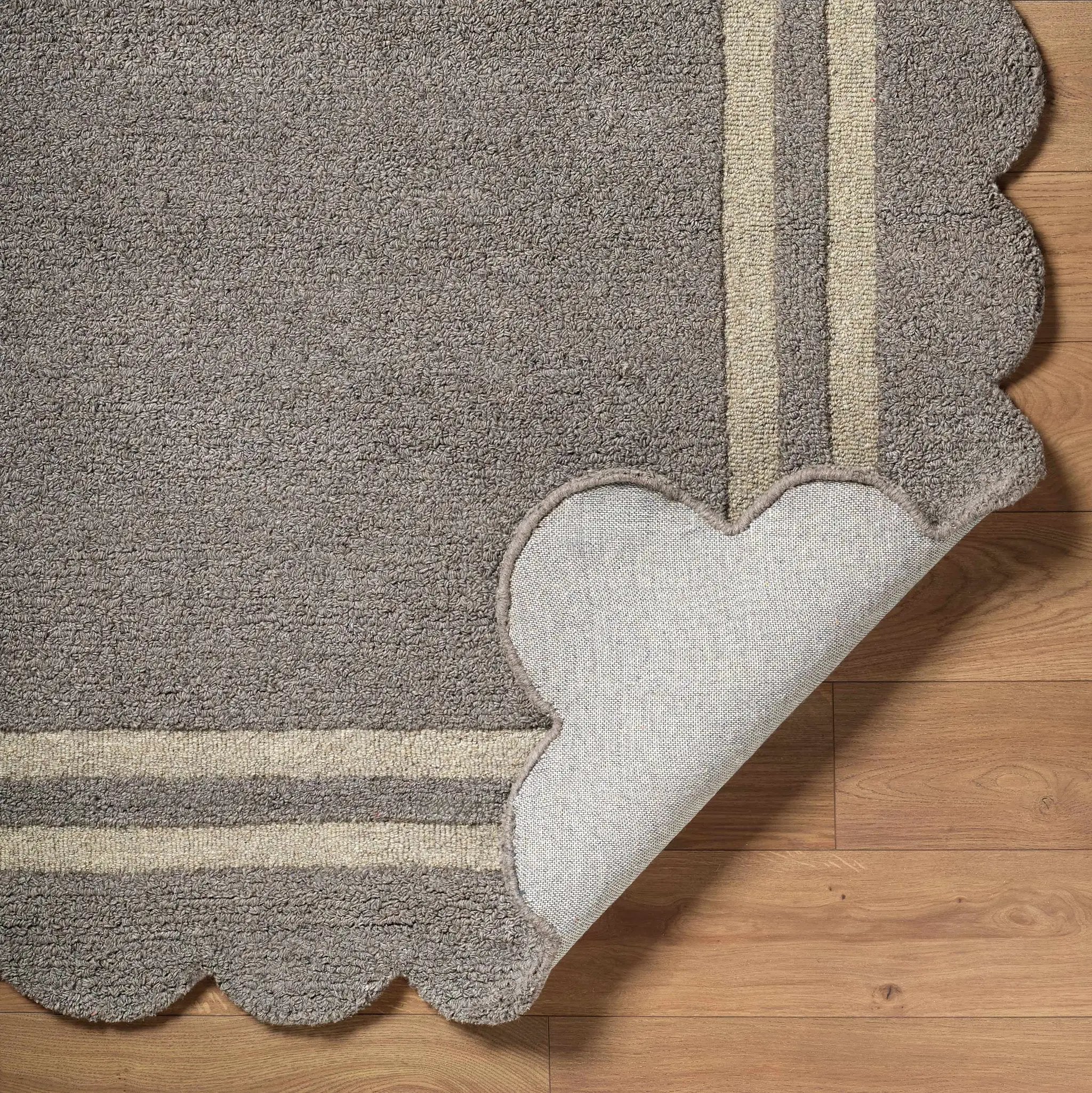 Chogan Slate Gray Area Rug by Boutique Rugs
