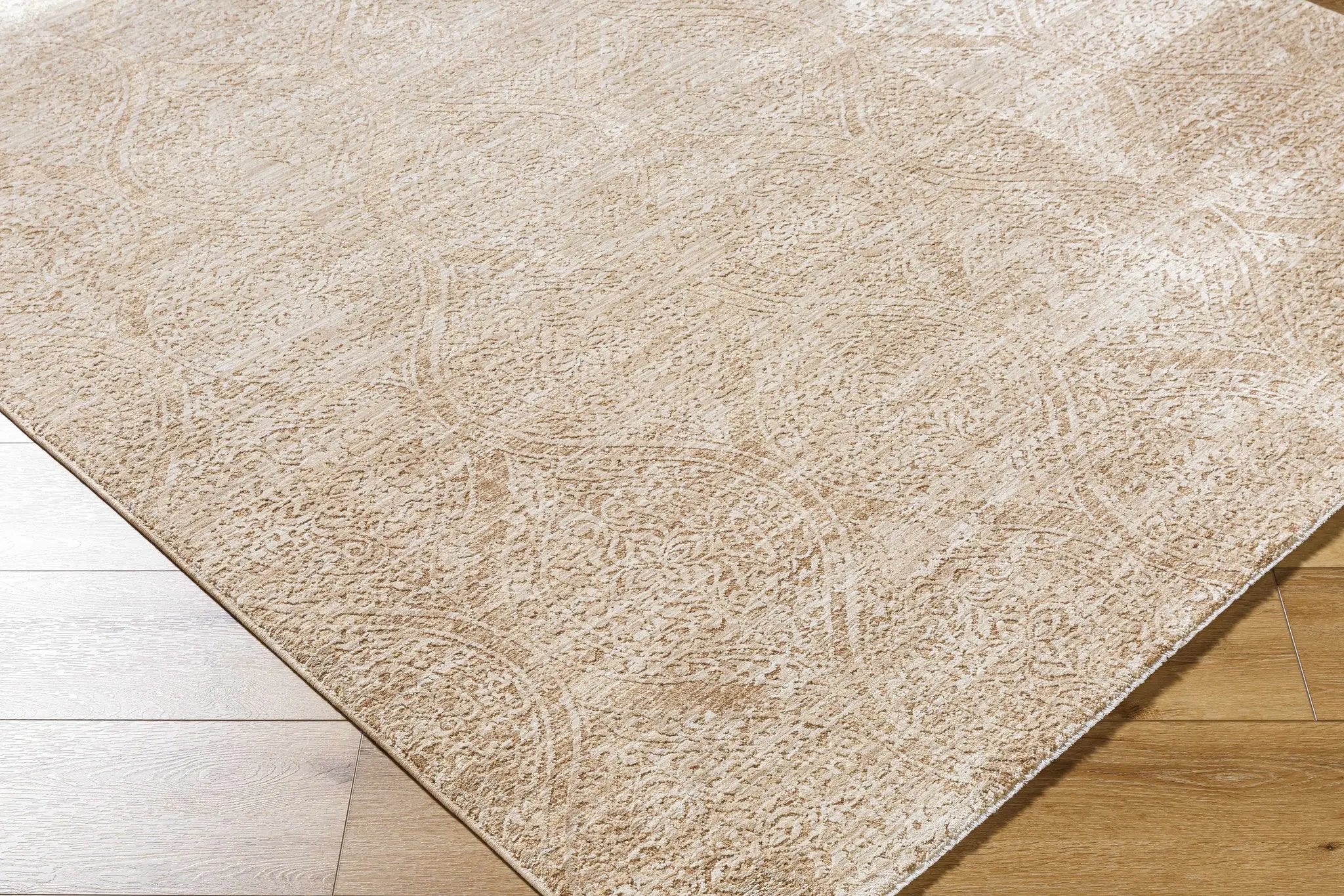 Cariel Beige Area Rug by Boutique Rugs