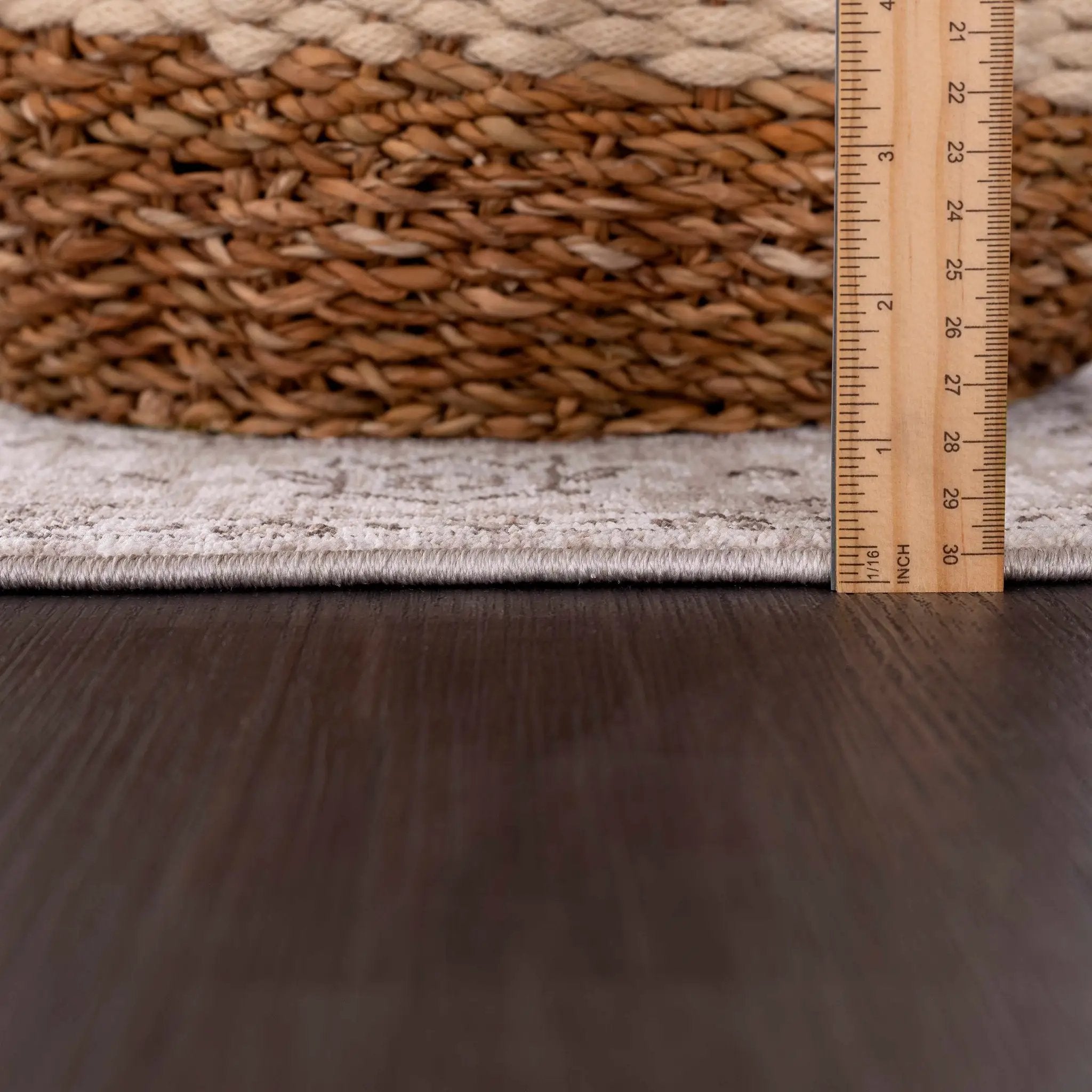 Lugo Luxe Area Rug with tassels - Clearance by Boutique Rugs