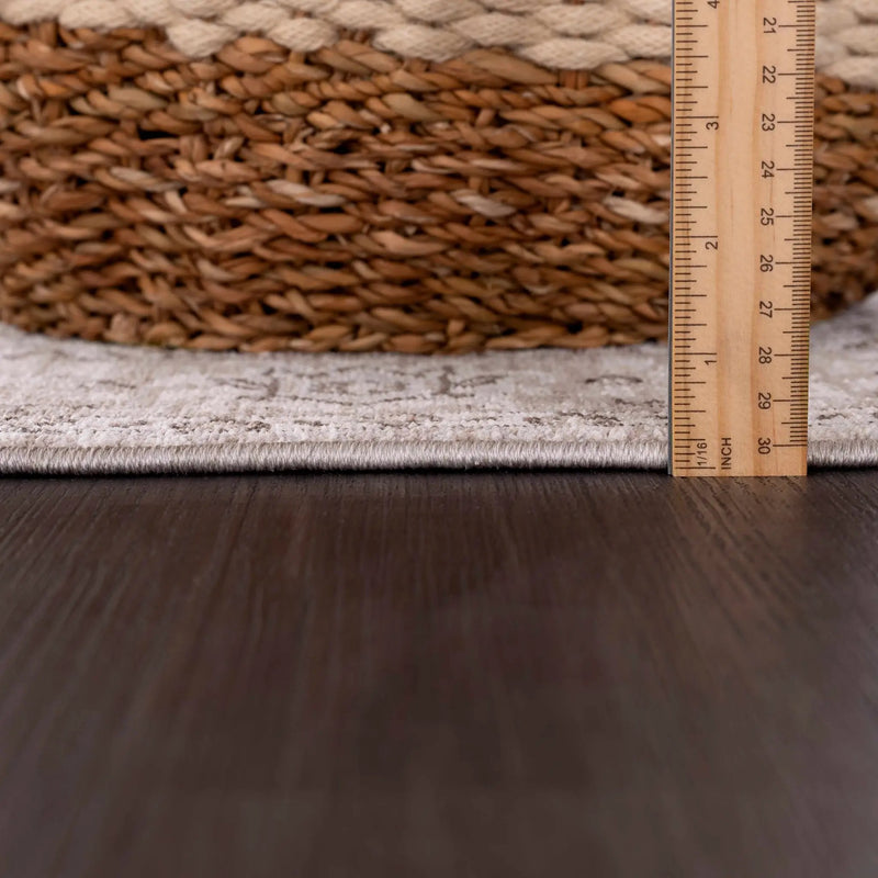 Lugo Luxe Area Rug with tassels - Clearance by Boutique Rugs