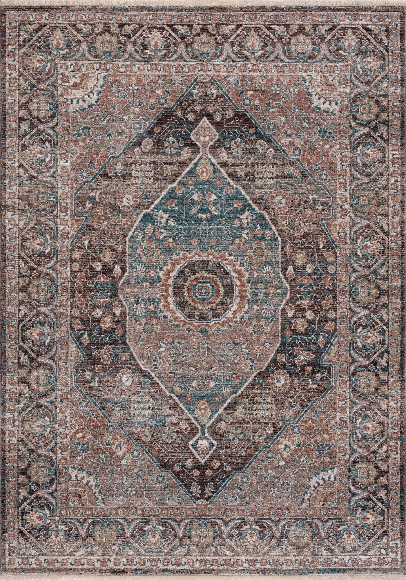 Baychester Brown Area Rug - Clearance by Boutique Rugs