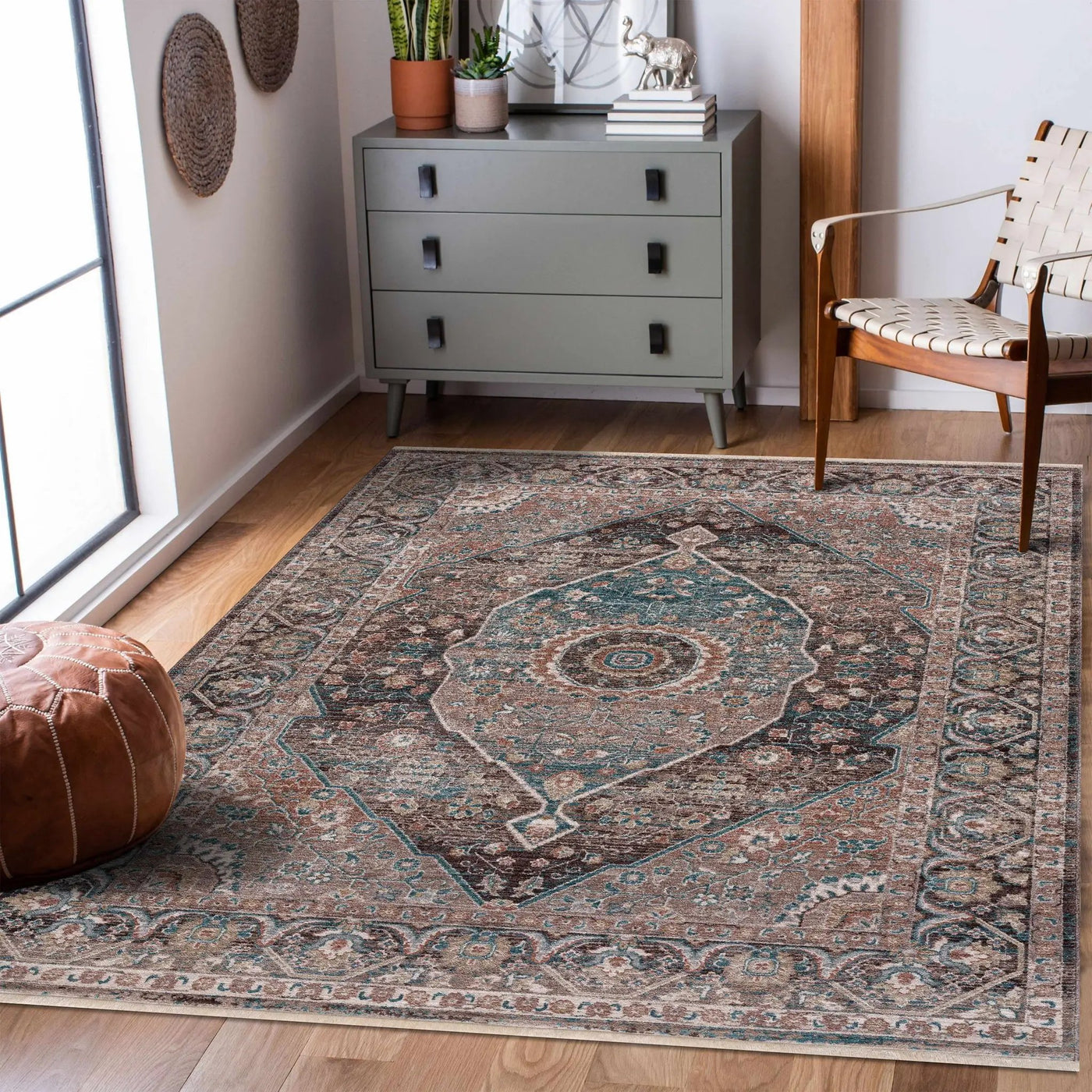 Baychester Brown Area Rug - Clearance by Boutique Rugs