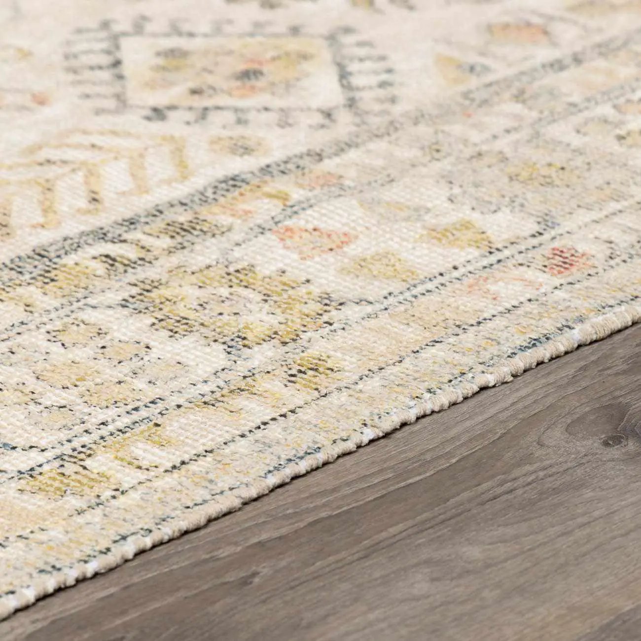 Chaela Ivory & Olive Area Rug by Boutique Rugs