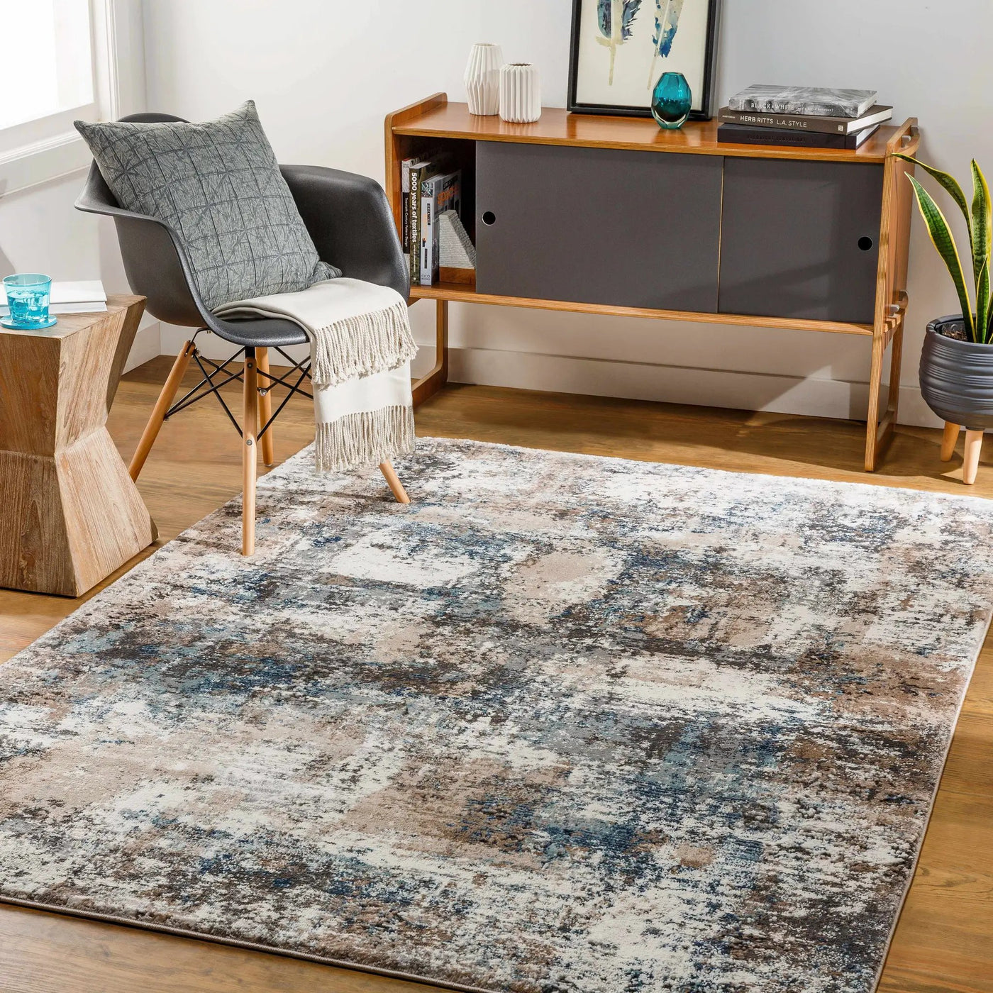 Culasian Luxe Thick Area Rug by Boutique Rugs