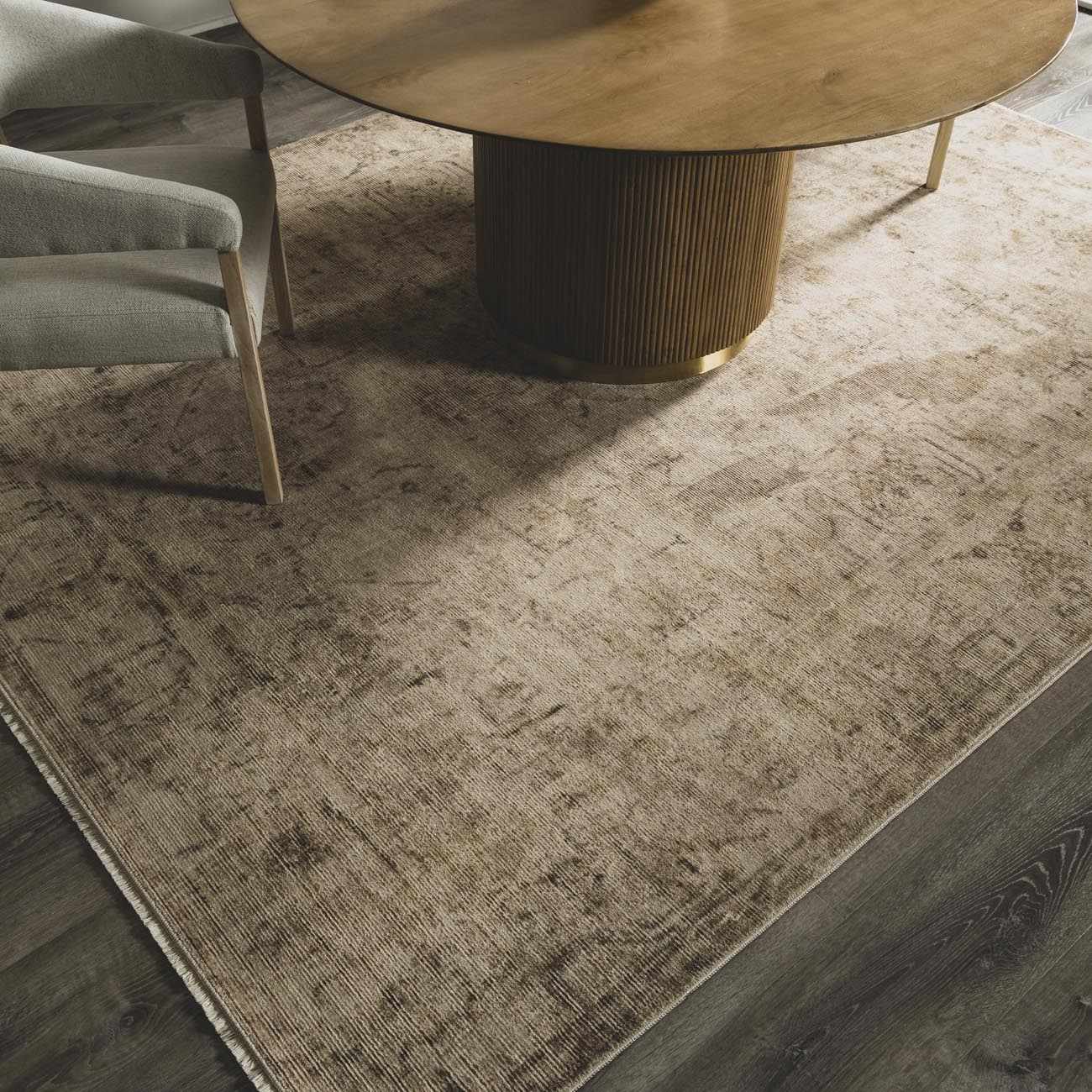 Fetscher Machine Woven Galey Alix x LIVABLISS GAHU-2300 Area Rug by Boutique Rugs