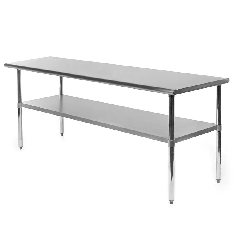 Heavy Duty 72 x 24 inch Stainless Steel Kitchen Restaurant Prep Work Table by HomePacific