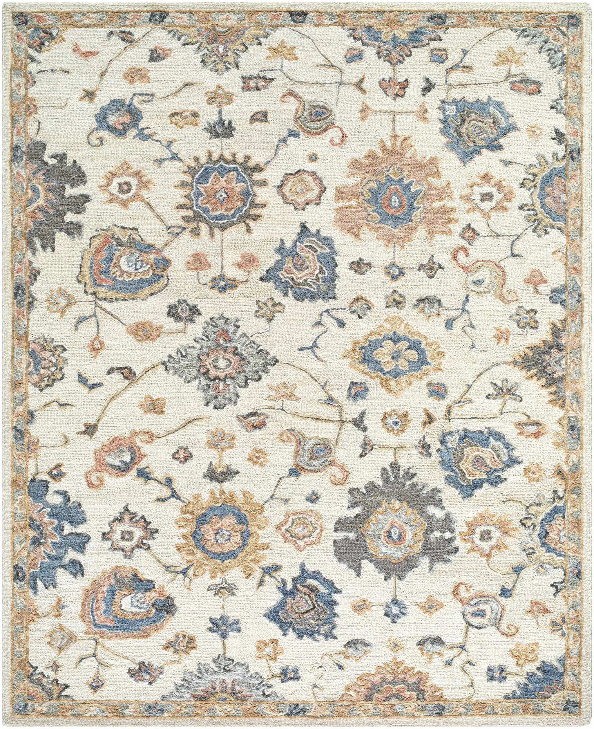 Candid Oushak Area Rug by Boutique Rugs