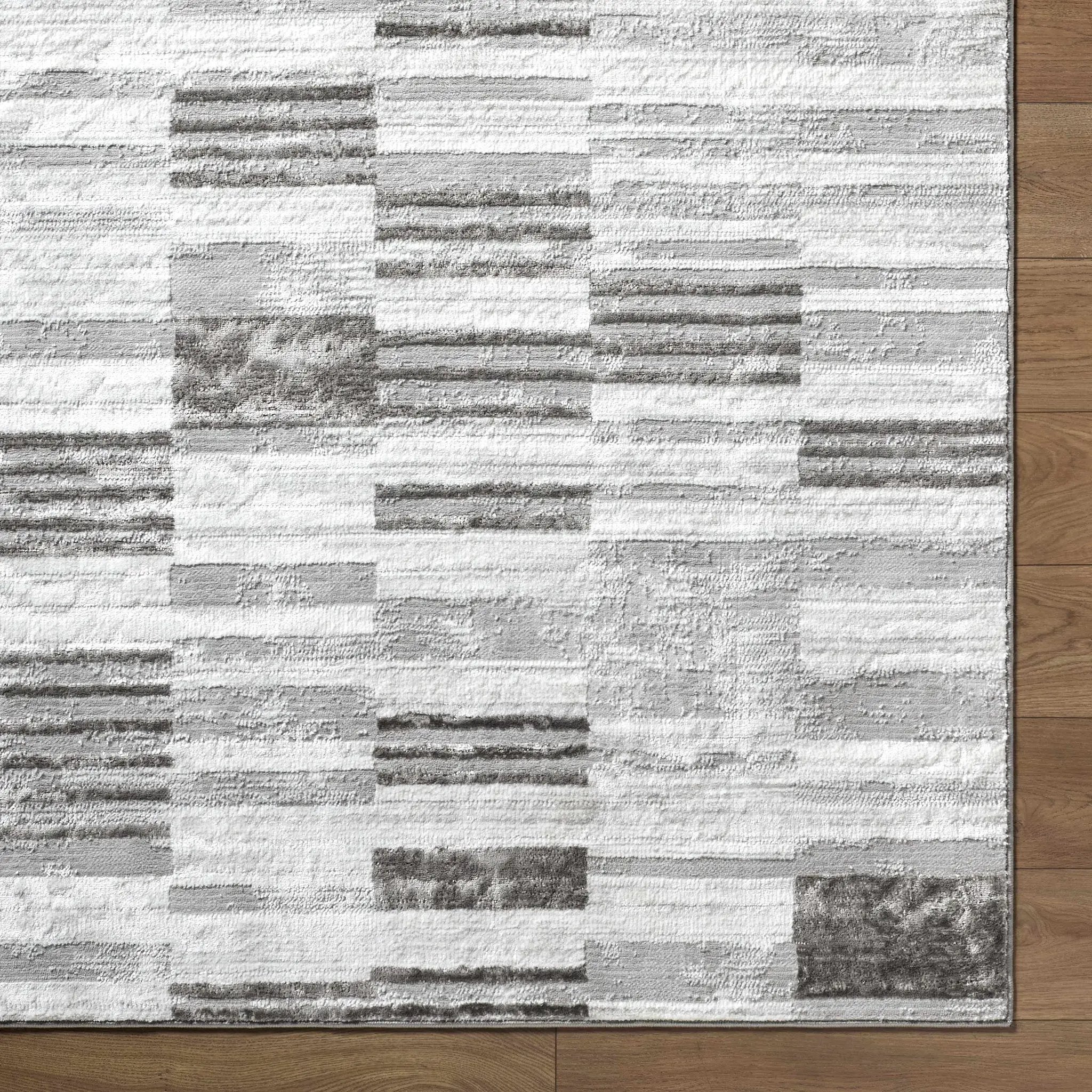 Chiaki Light Gray Area Rug by Boutique Rugs