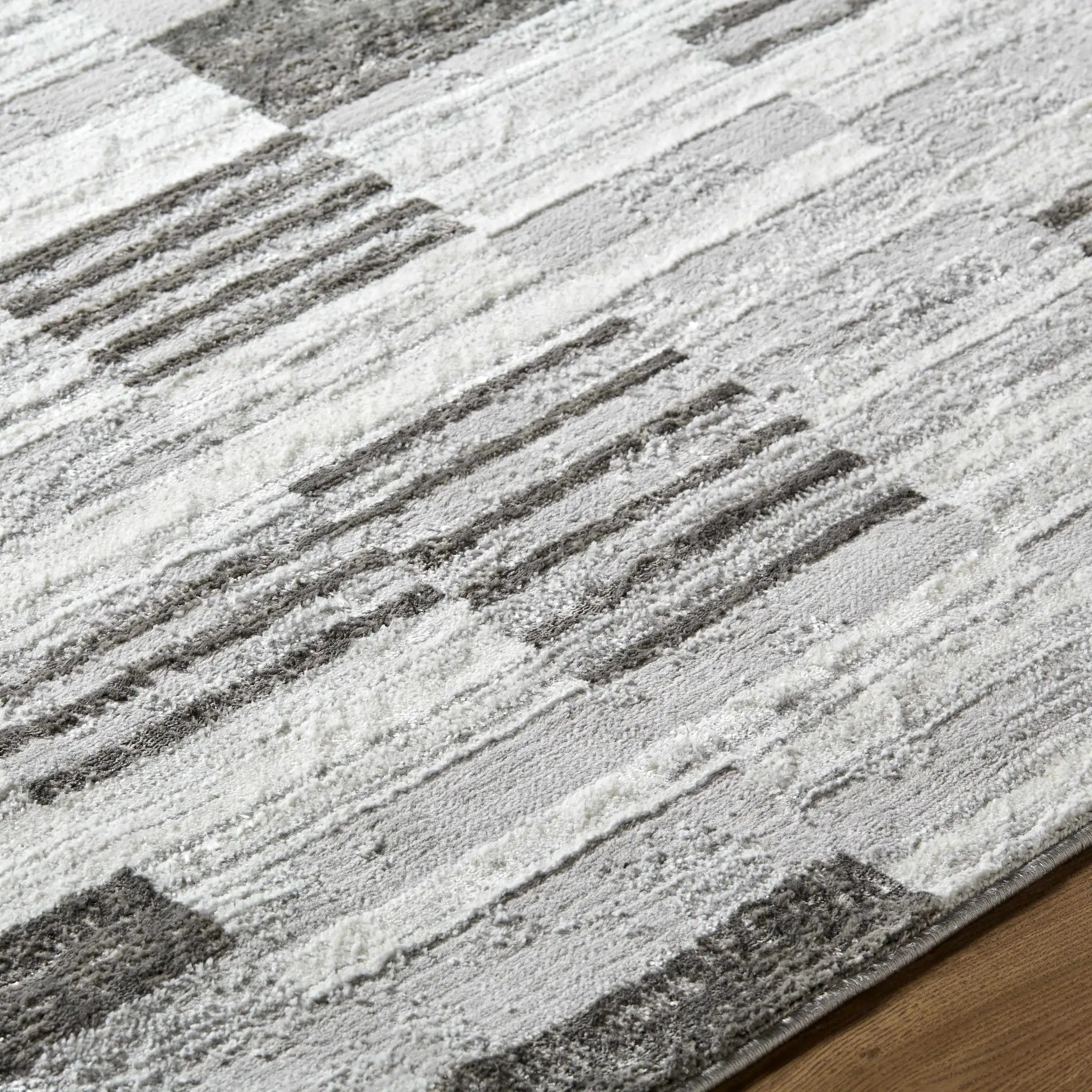 Chiaki Light Gray Area Rug by Boutique Rugs