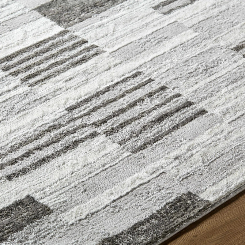 Chiaki Light Gray Area Rug by Boutique Rugs