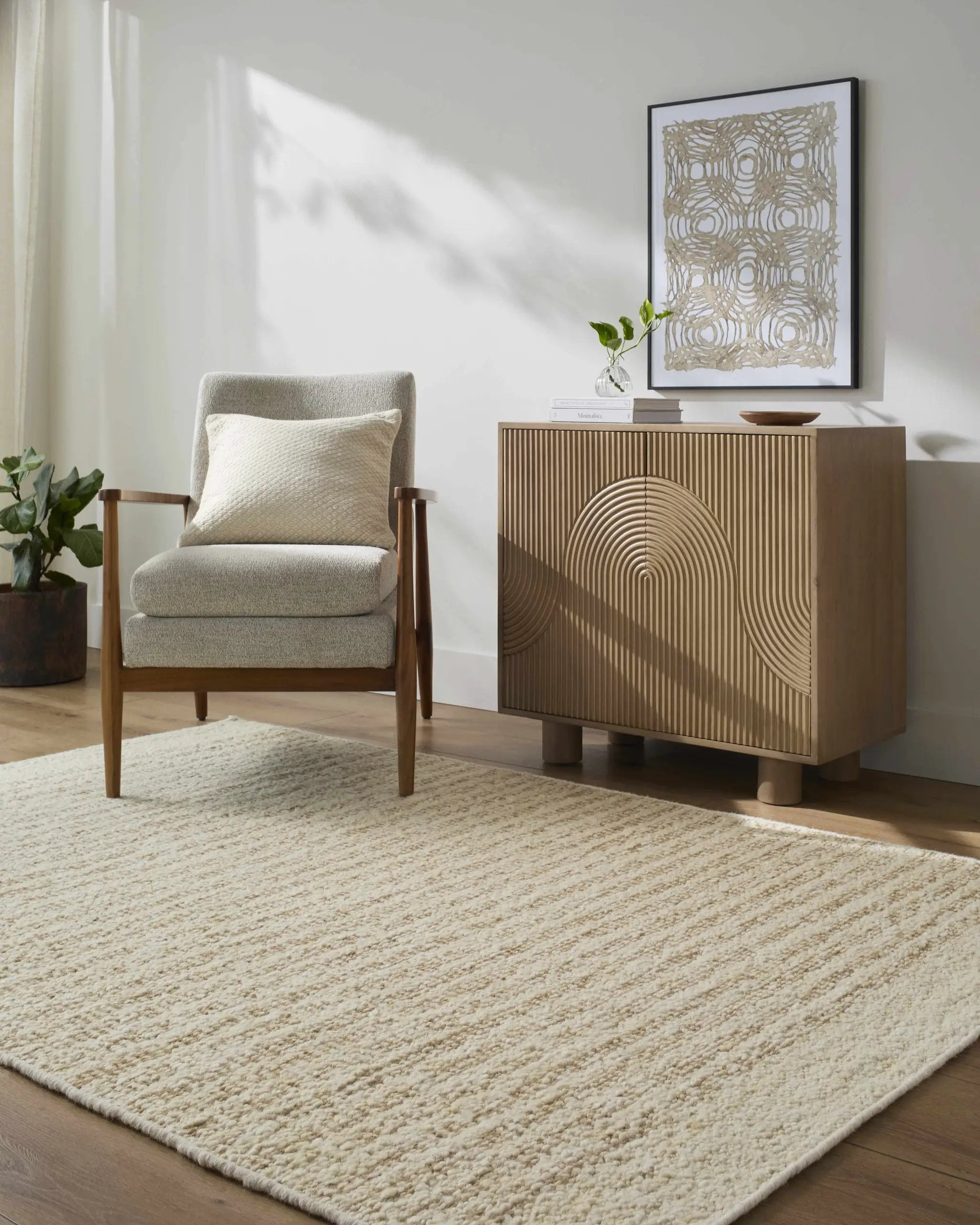 Arlais Striped Area Rug by Boutique Rugs