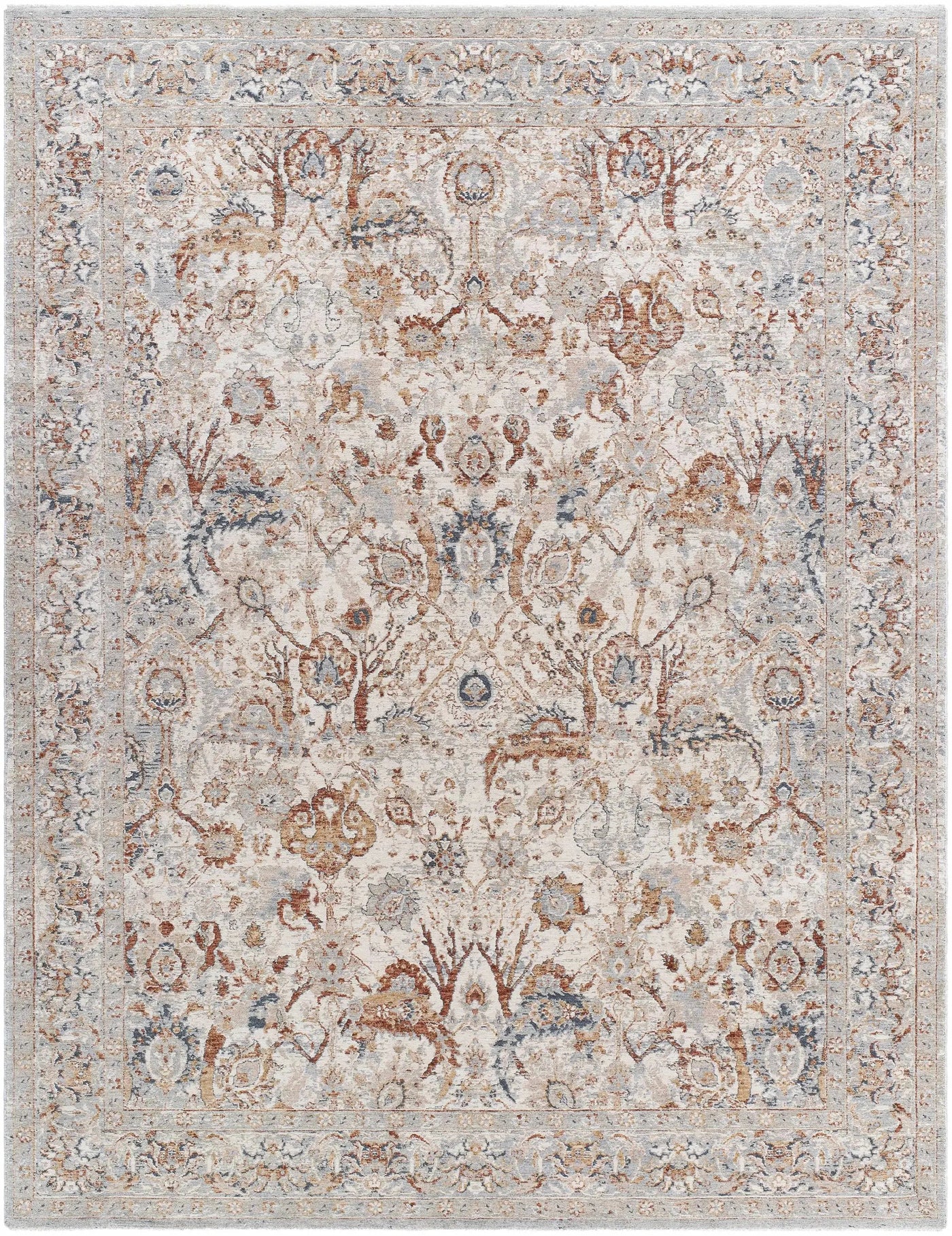 Chikao Cream Area Rug by Boutique Rugs