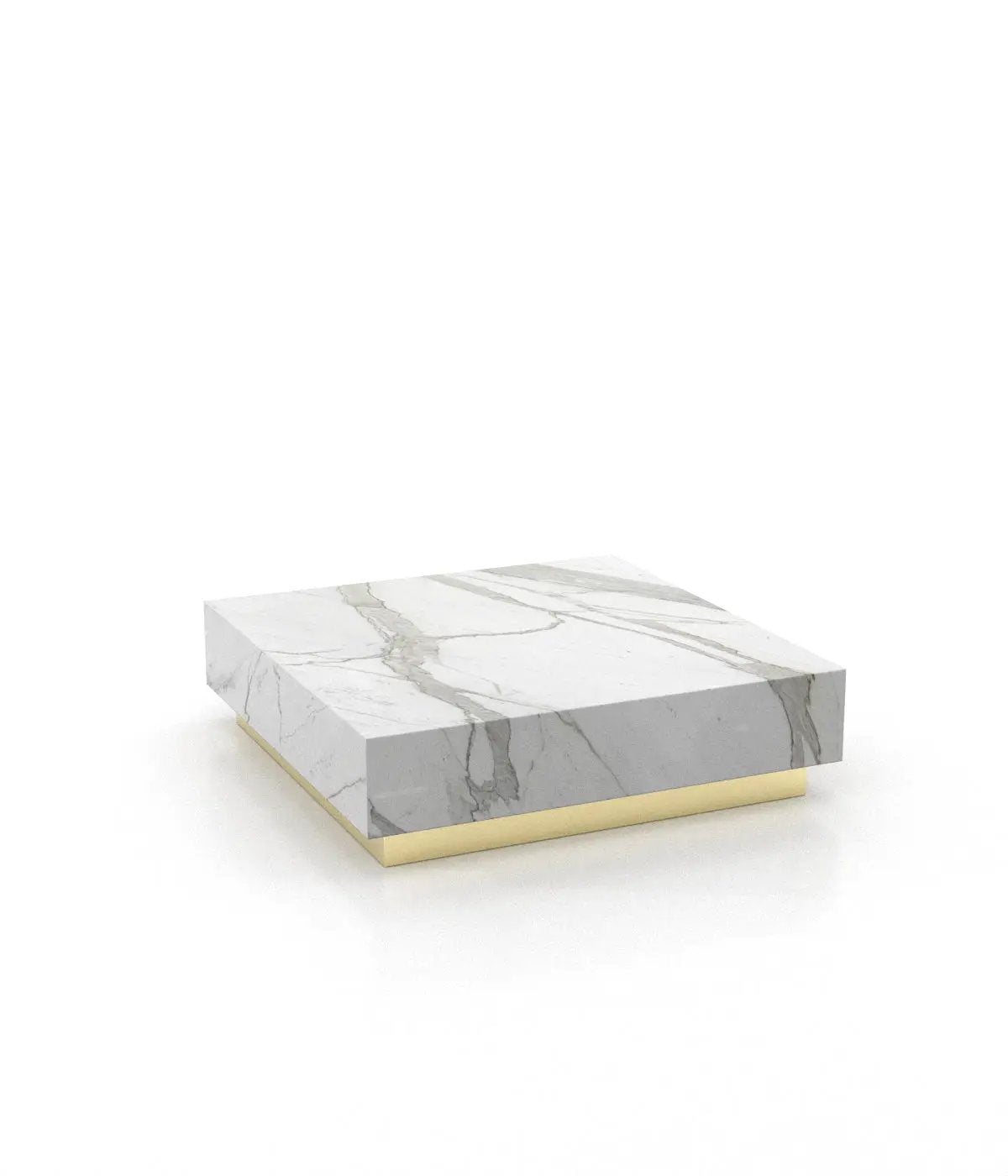 Firenze Square Plinth Coffee Table by Zicana Boutique