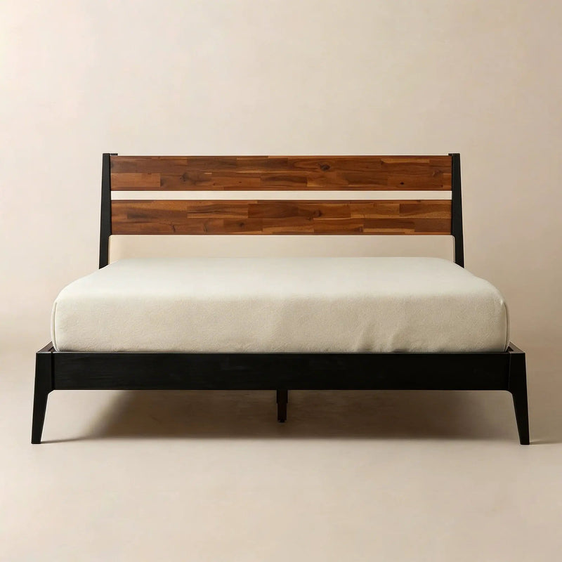 Callisto Solid Wood Bed Frame by Megsu