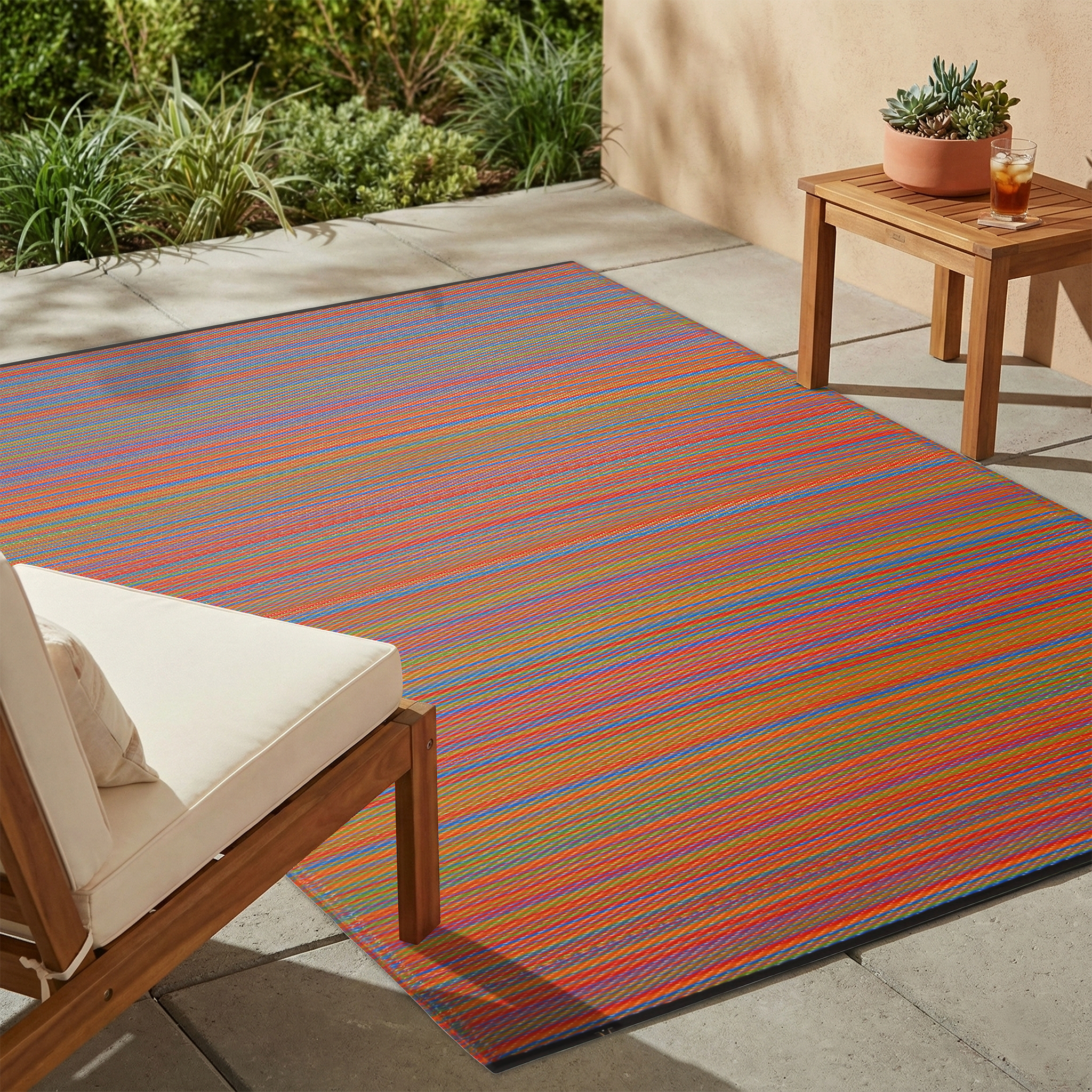 Cancun Outdoor Rug for Patio by Fab Habitat