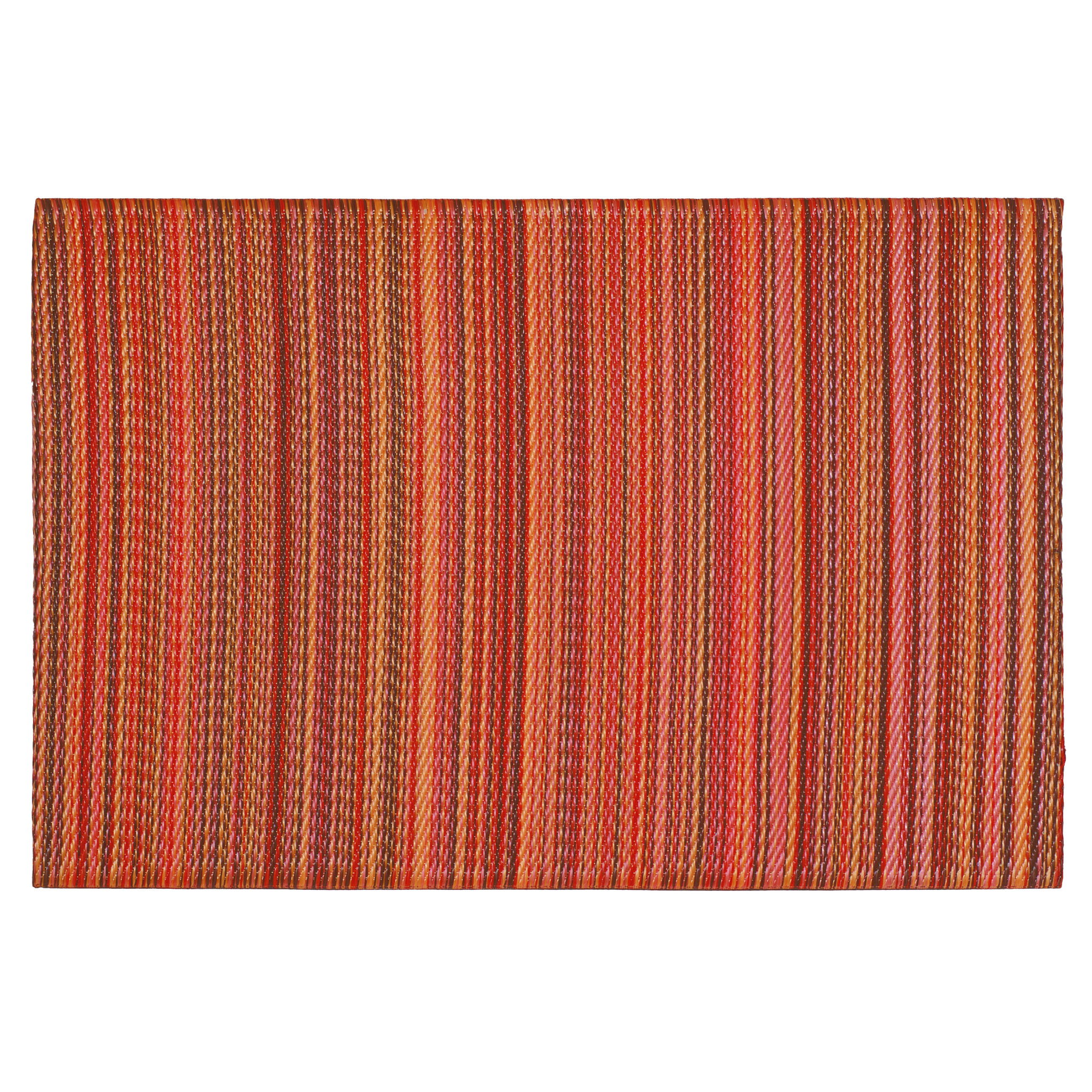 Cancun Sunset Outdoor Doormat – 24" x 36" Non-Slip, Recycled Plastic by Fab Habitat