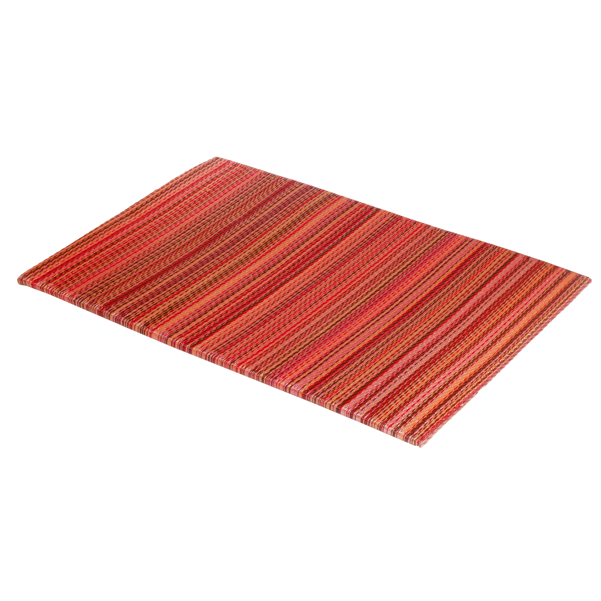Cancun Sunset Outdoor Doormat – 24" x 36" Non-Slip, Recycled Plastic by Fab Habitat