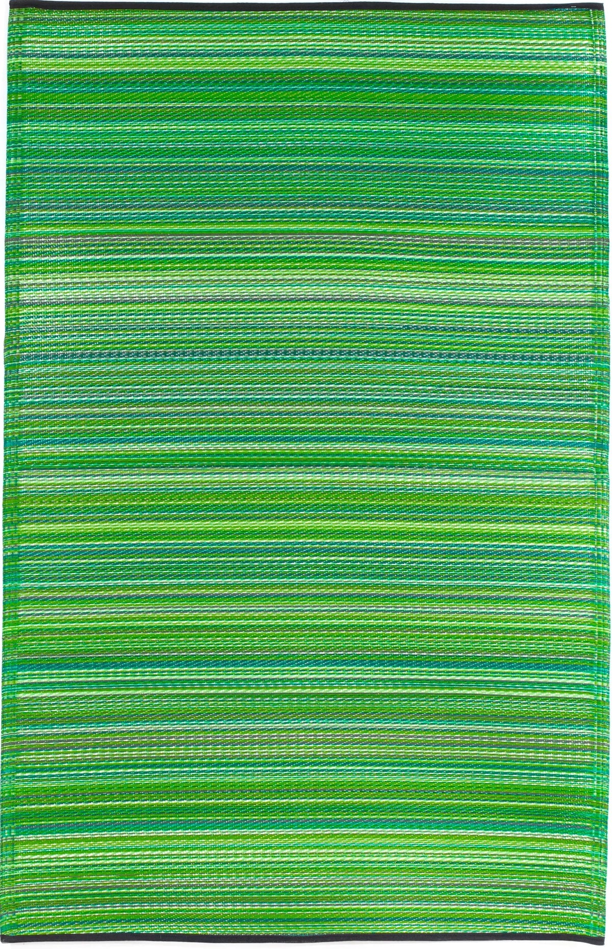 Cancun - Green Outdoor Rug for Patio by Fab Habitat