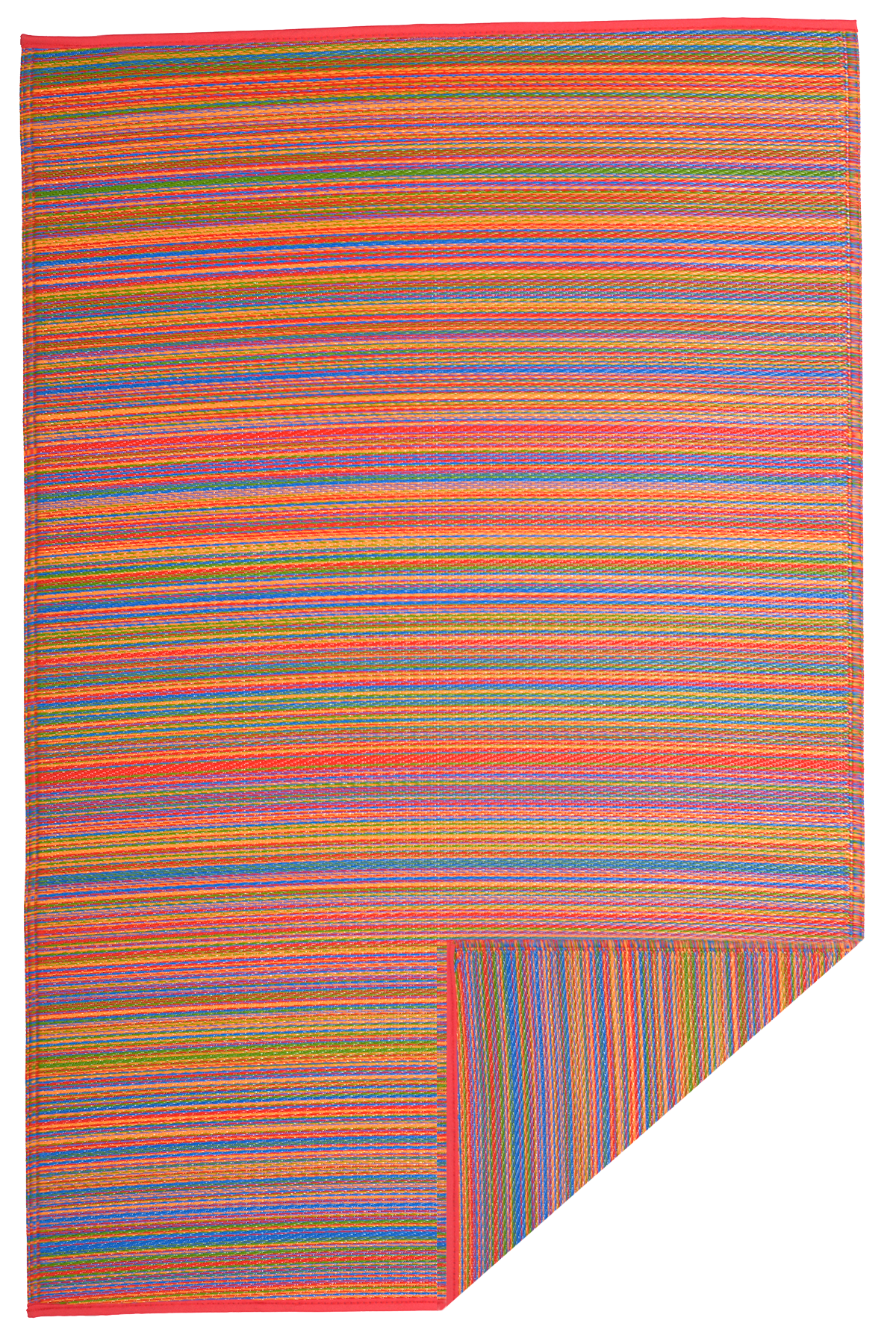 Cancun - Multicolor Outdoor Rug for Patio by Fab Habitat