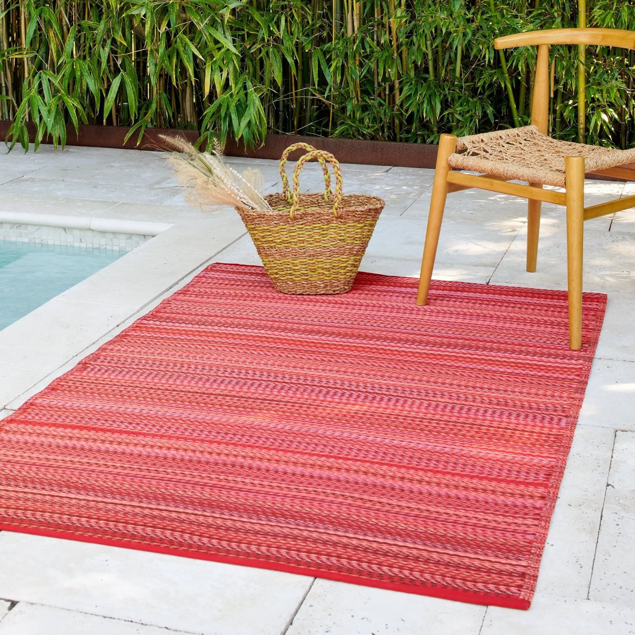 Cancun Outdoor Rug for Patio by Fab Habitat