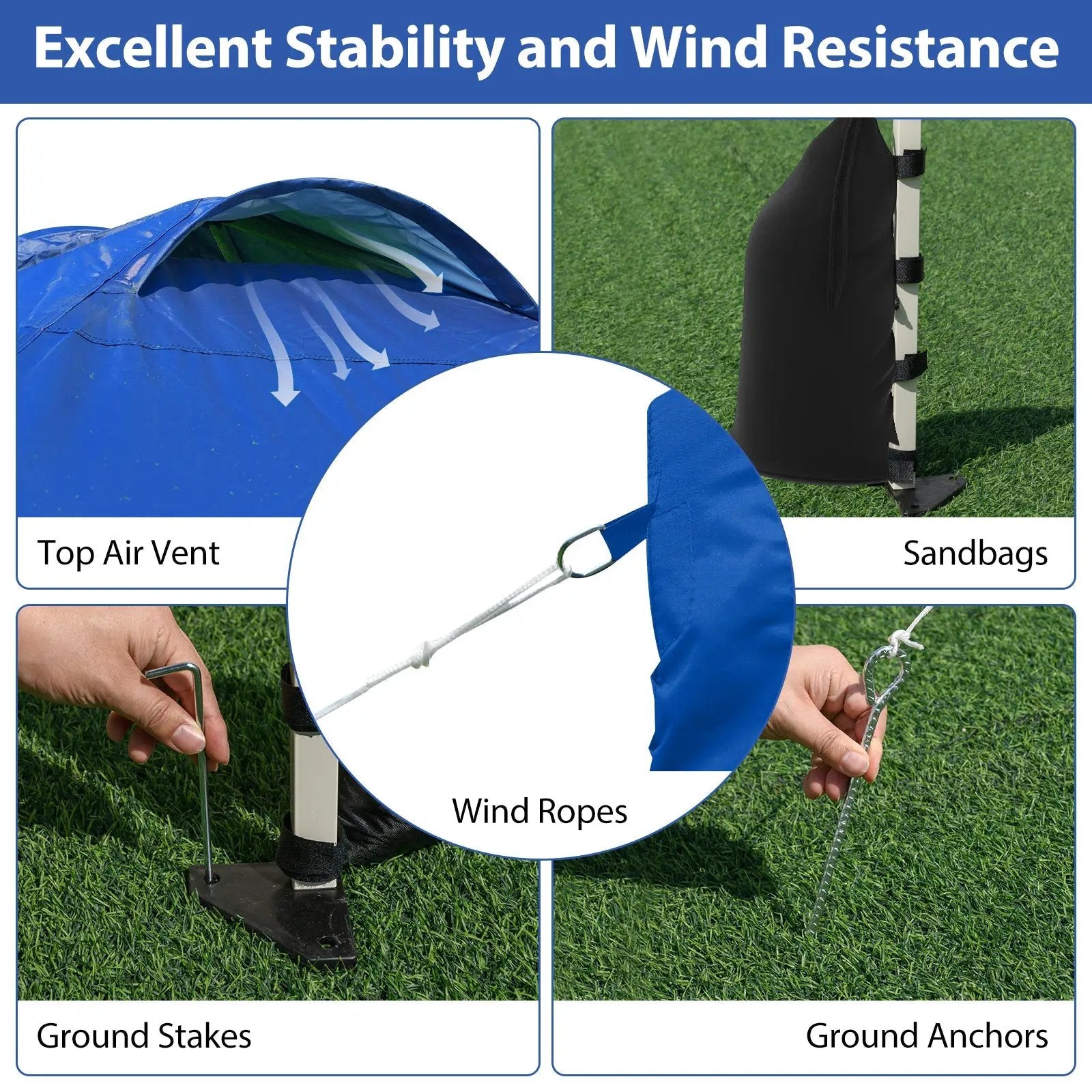 10 X 10 FT Pop up Canopy Tent with 1 Sidewall and Wheeled Bag by DirectDeals