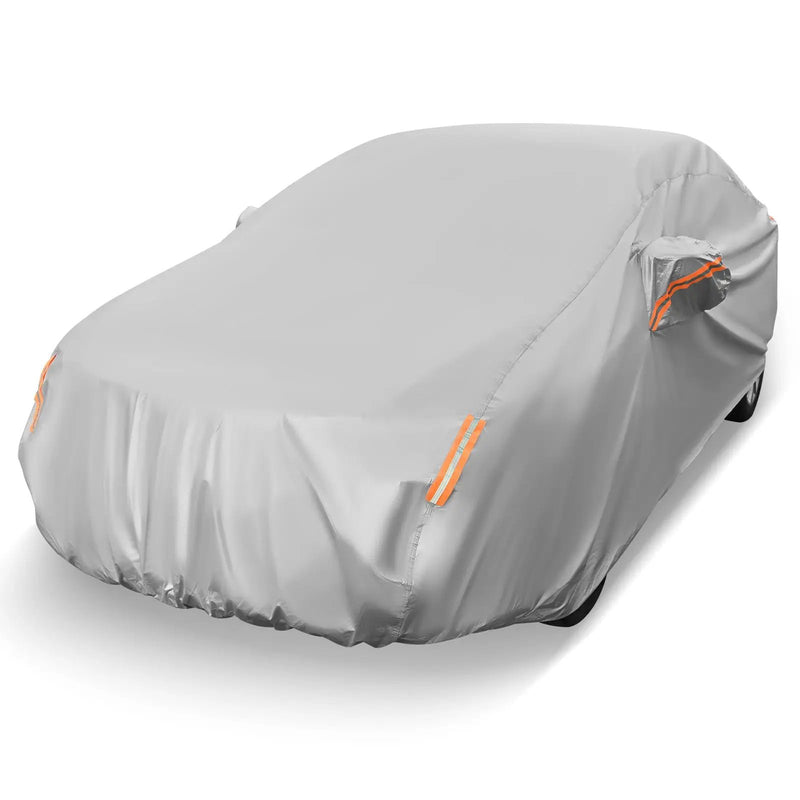 Car Cover for Automobiles 185 Inch Rain Sun UV Protection Universal Fit Sedan Toyota Corolla by DirectDeals