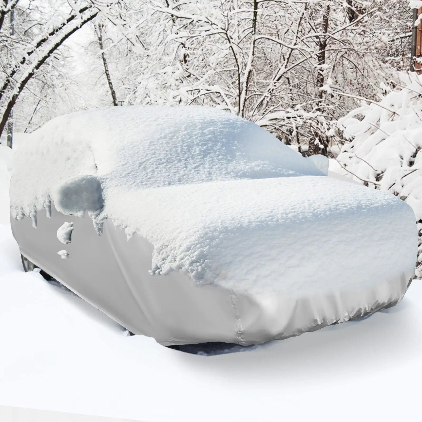 Car Cover for Automobiles 193 Inch Rain Sun UV Protection Universal Fit Sedan Chevrolet Ford Nissan by DirectDeals