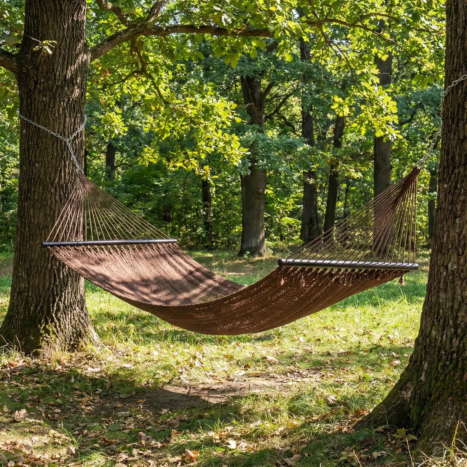 Caribbean Hammock with Spreader Bar for Patio Poolside by DirectDeals