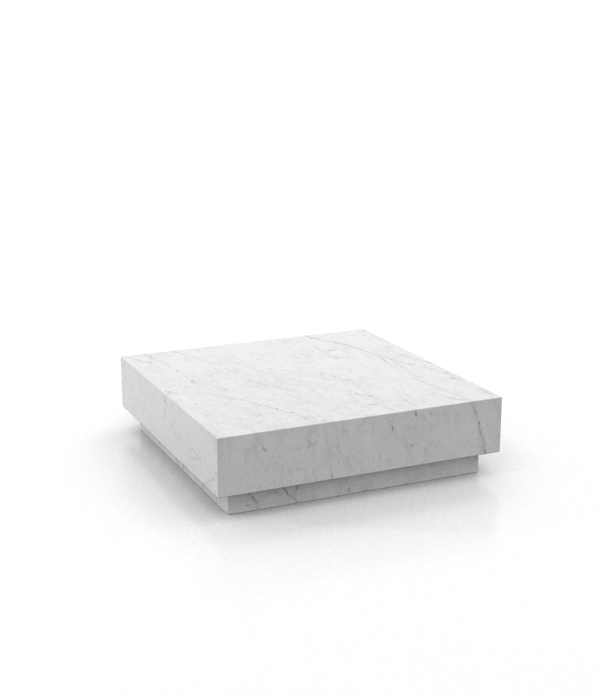 Firenze Square Plinth Coffee Table by Zicana Boutique