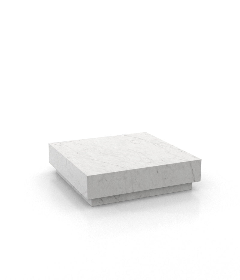 Firenze Square Plinth Coffee Table by Zicana Boutique