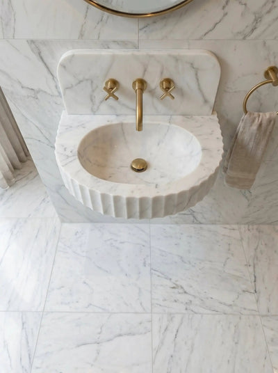 White Marble Sinks