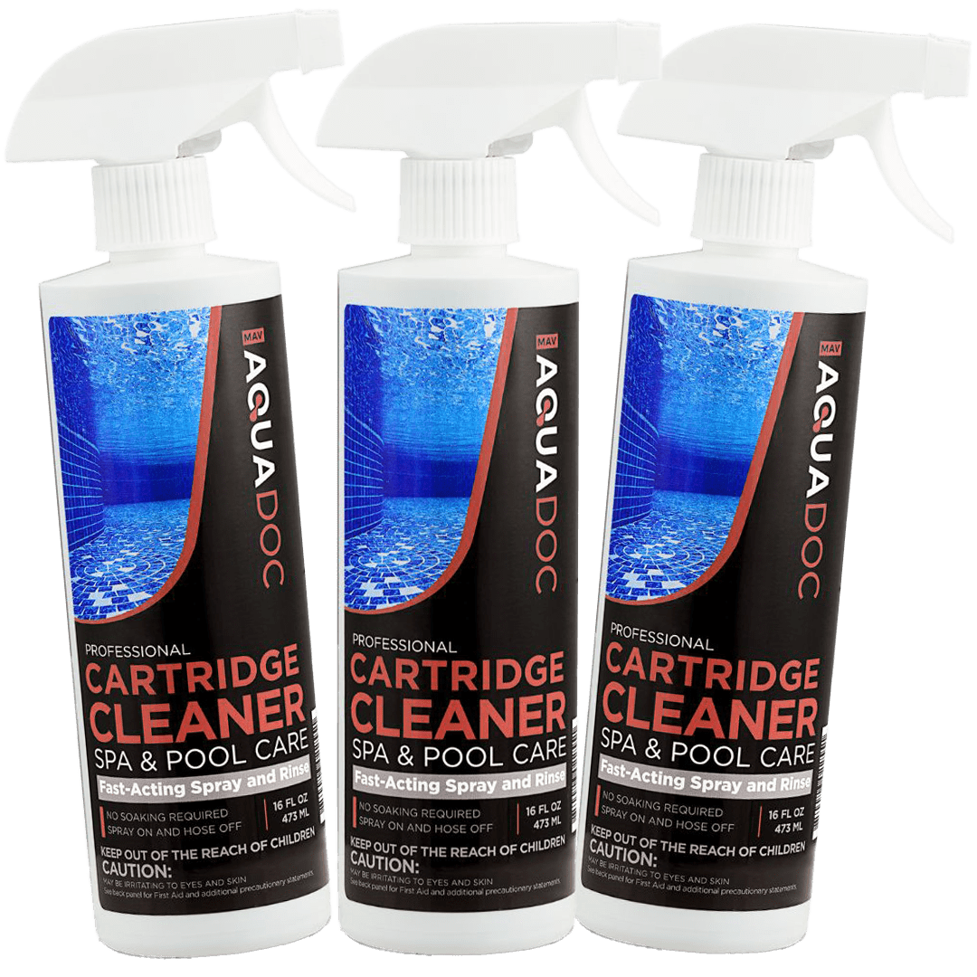 AquaDoc Pool & Spa Cartridge Cleaner Spray – Pool Filter Cleaner by AquaDoc