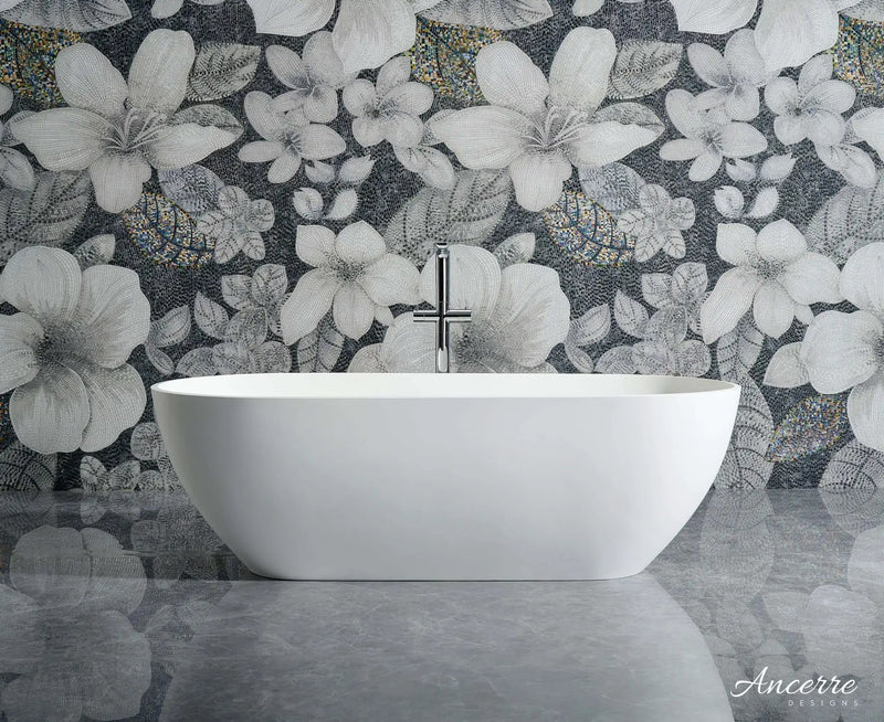Cascade 69 ” Freestanding Solid Surface Bathtub by Ancerre Designs