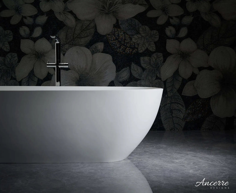 Cascade 69 ” Freestanding Solid Surface Bathtub by Ancerre Designs
