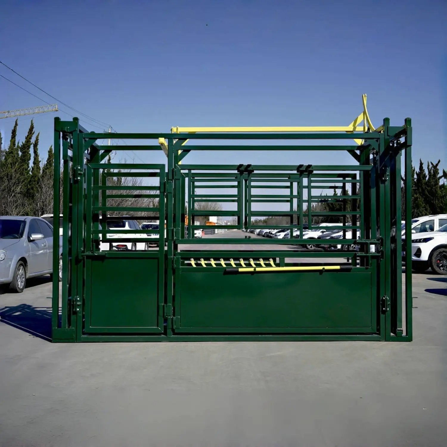 Cattle Work Chute Manual Headgate by Chery Industrial