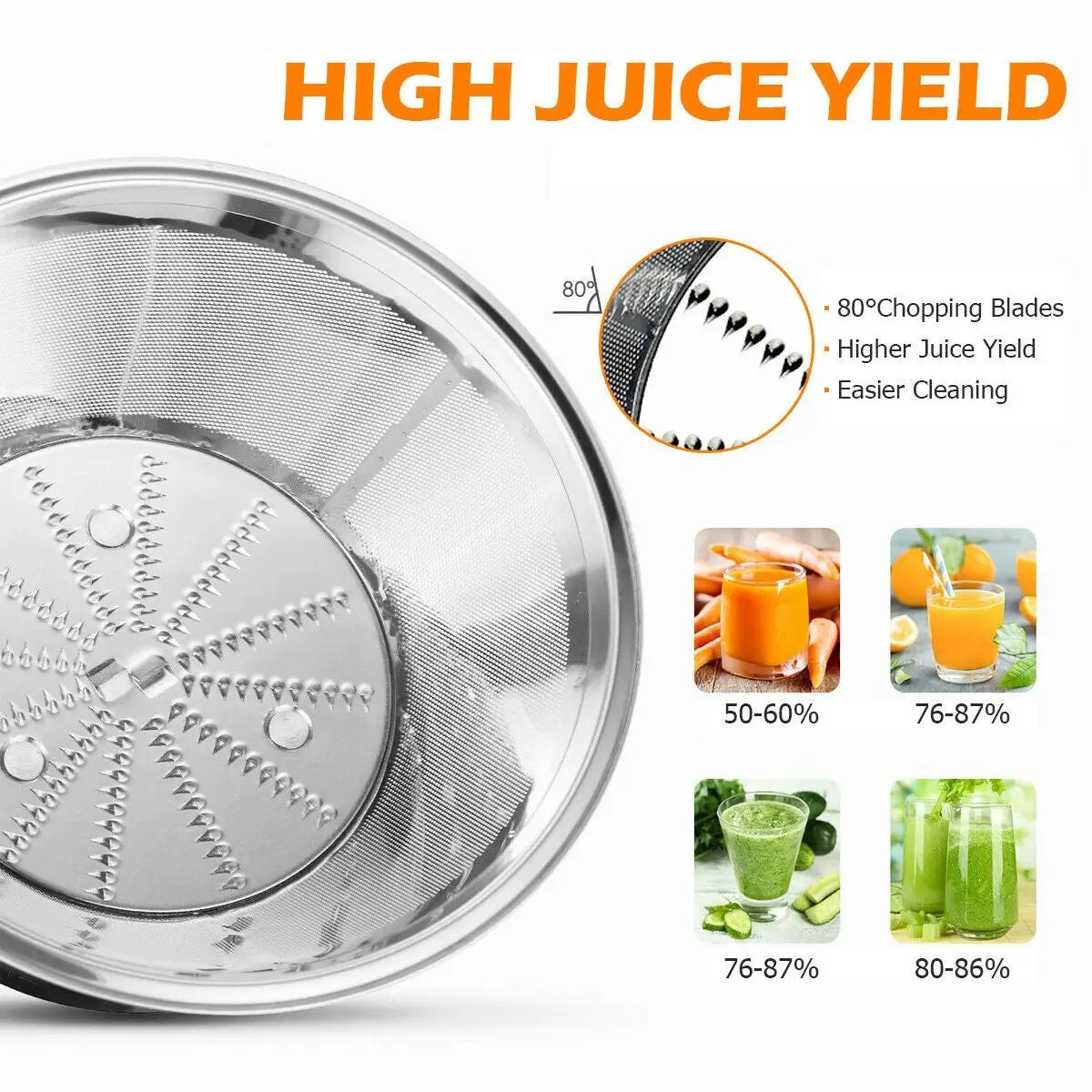 Centrifugal Juicer Machine Juicer Extractor Dual Speed by DirectDeals