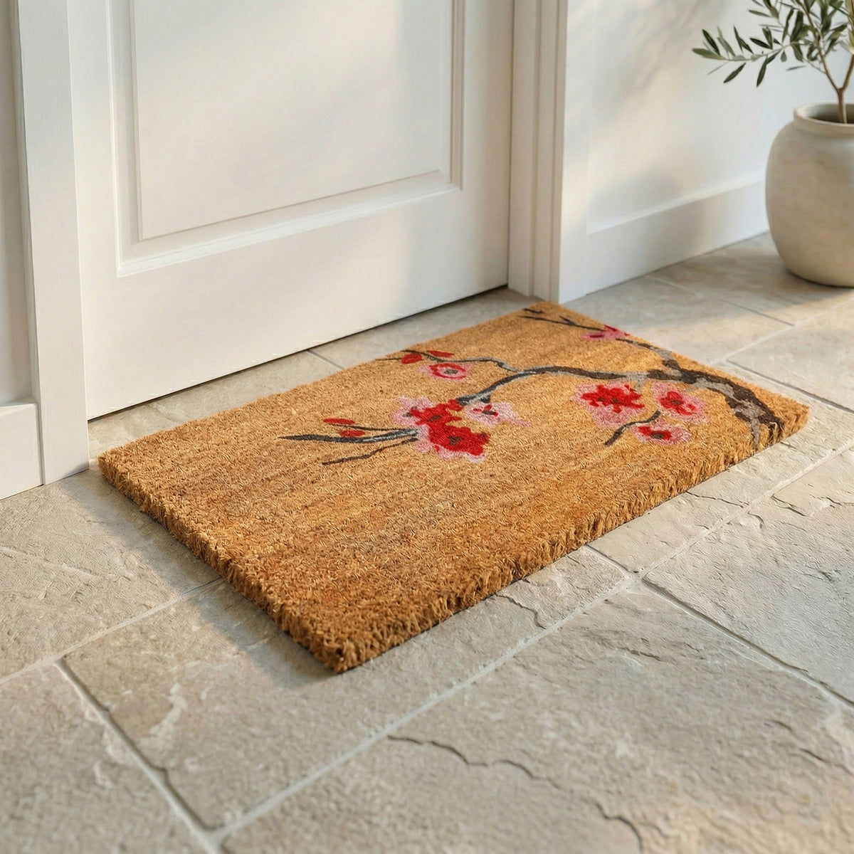 Cherry Branch Coir Doormat, photo 7 of 19