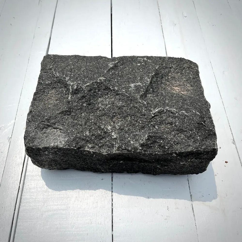 New Jumbo Granite Belgian Block 10” x 7” x 4” – Grey, Pink, Buff, Black by Chief Bricks