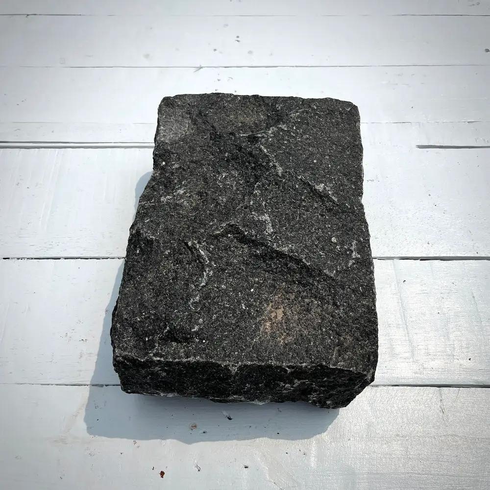 New Jumbo Granite Belgian Block 10” x 7” x 4” – Grey, Pink, Buff, Black by Chief Bricks