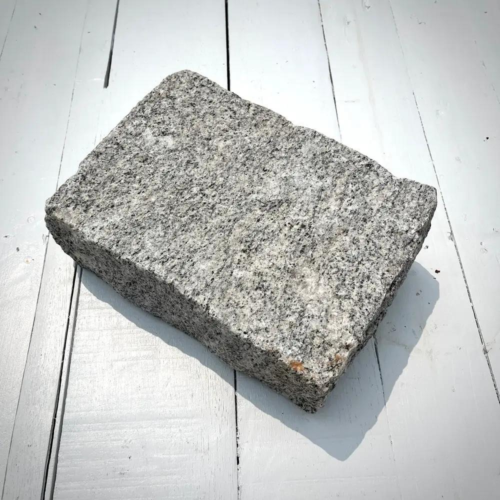 New Jumbo Granite Belgian Block 10” x 7” x 4” – Grey, Pink, Buff, Black by Chief Bricks