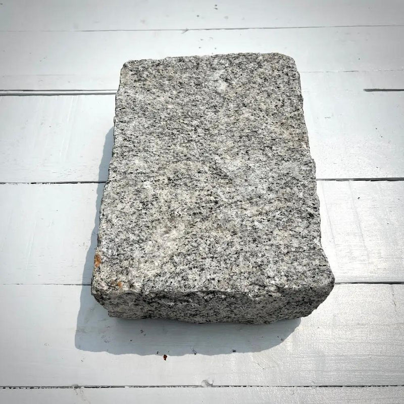 New Jumbo Granite Belgian Block 10” x 7” x 4” – Grey, Pink, Buff, Black by Chief Bricks