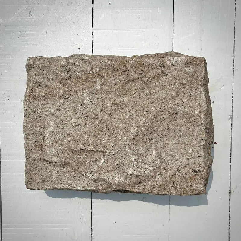 New Jumbo Granite Belgian Block 10” x 7” x 4” – Grey, Pink, Buff, Black by Chief Bricks