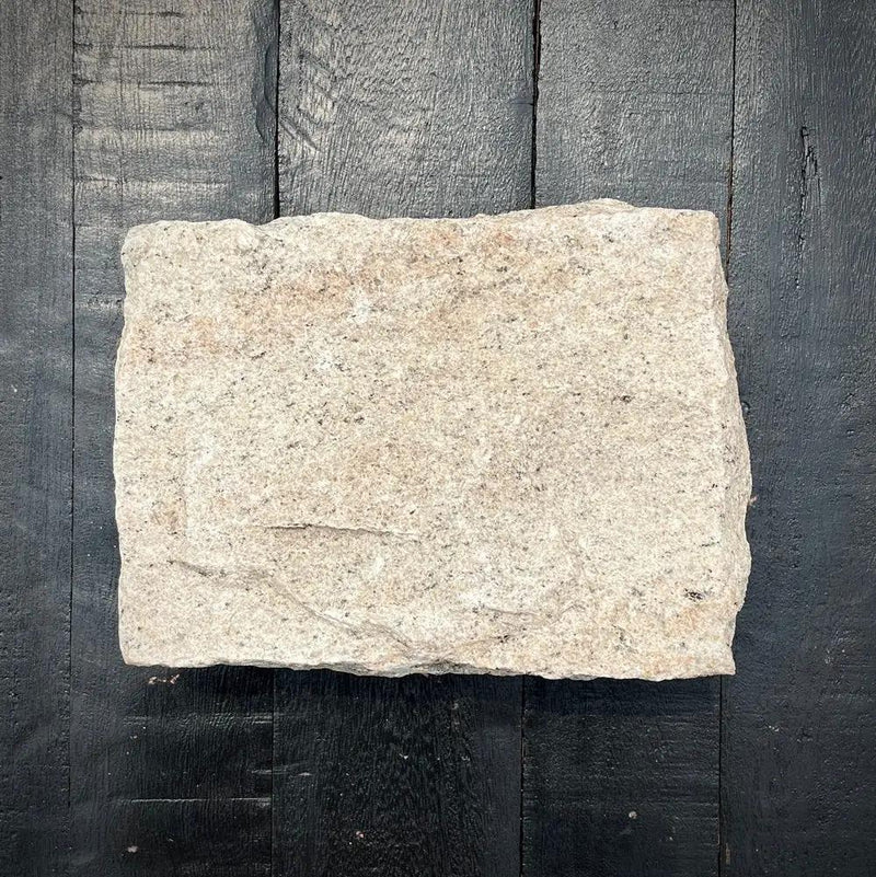 New Jumbo Granite Belgian Block 10” x 7” x 4” – Grey, Pink, Buff, Black by Chief Bricks