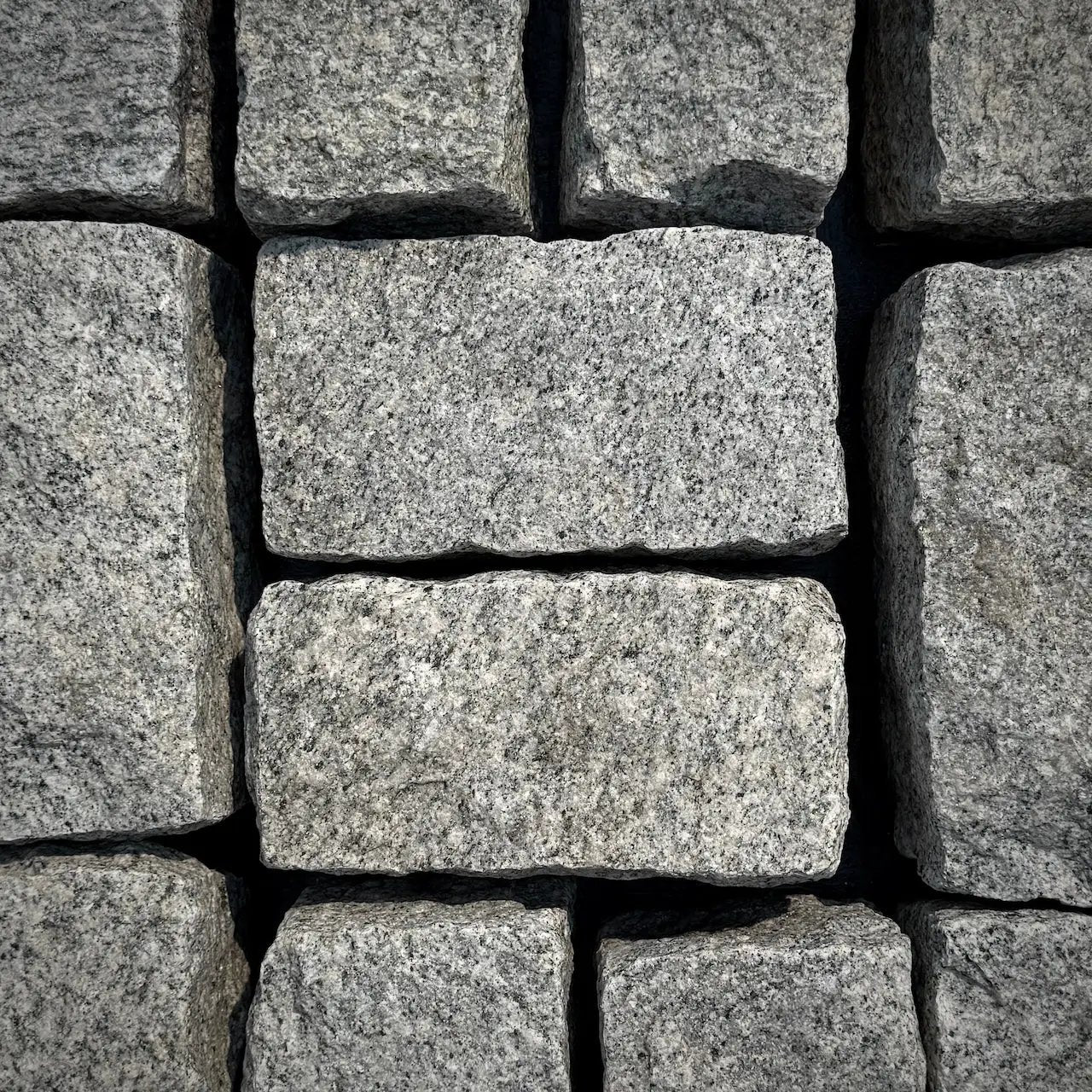 New Landscape Granite Belgian Block 8" x 4" x 4" by Chief Bricks