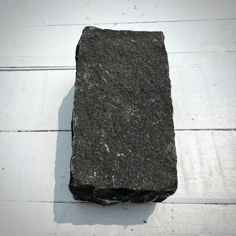 New Regulation Granite Belgian Block 9” x 5” x 5” – Grey, Pink, Buff, Black by Chief Bricks