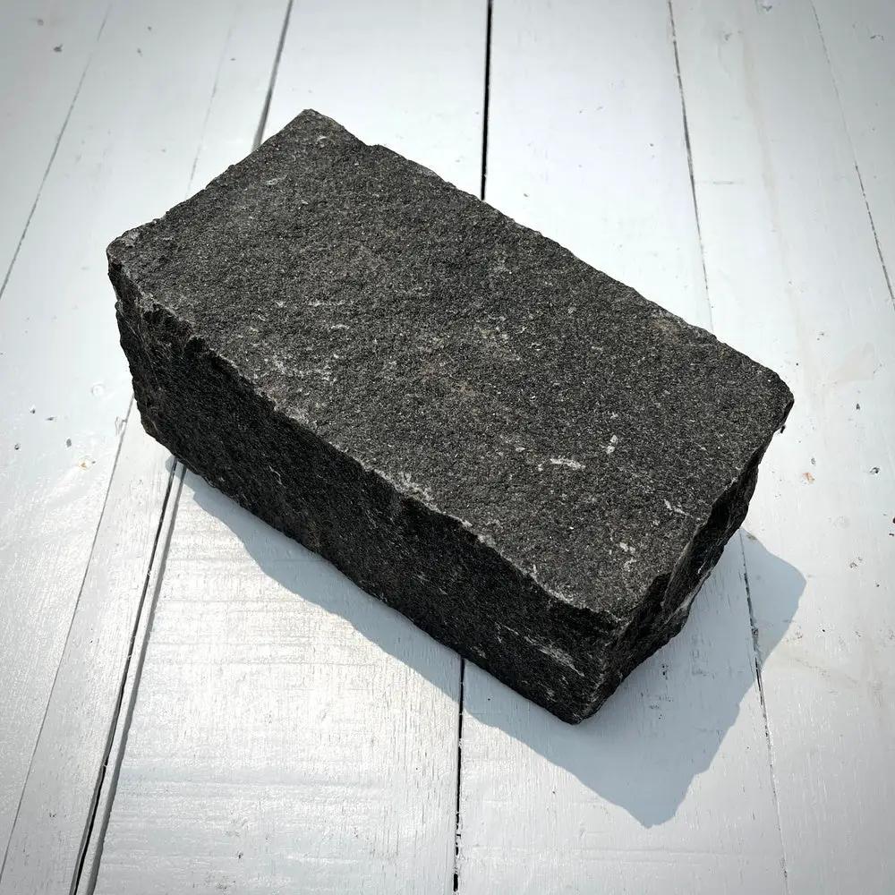 New Regulation Granite Belgian Block 9” x 5” x 5” – Grey, Pink, Buff, Black by Chief Bricks