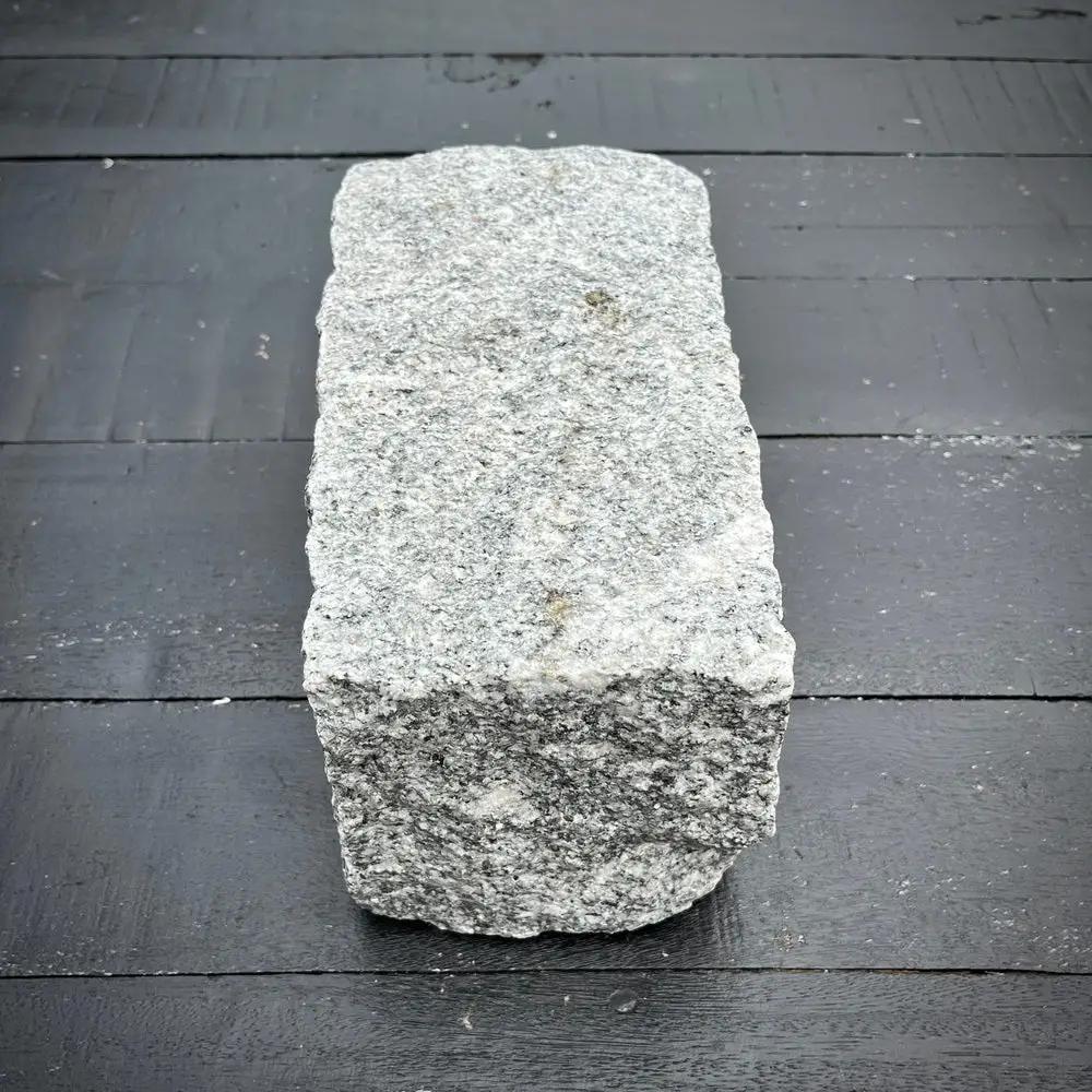 New Regulation Granite Belgian Block 9” x 5” x 5” – Grey, Pink, Buff, Black by Chief Bricks
